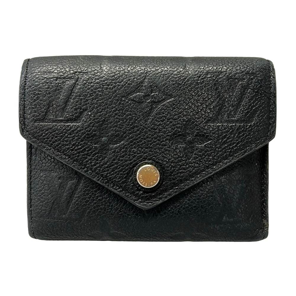 Louis Vuitton Portefeuille Victorine Monogram Empreinte Trifold Wallet M83590
